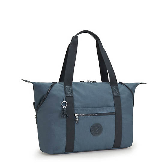 Kipling Art Medium Iconic Tote Bags Nocturnal Grey | CA 1767NW